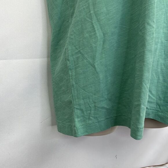 J .crew Factory Slub Cotton Tee Seafoam green size XL NWT - Picture 5 of 8